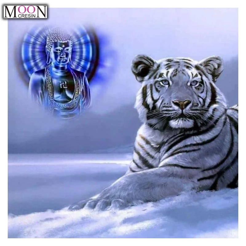 MOONCRESIN DIY Diamond Painting Cross Stitch Blue Tiger Diamond Embroider Full Square Drill Mosaic Decoration Rhinestones Animal
MOONCRESIN DIY Diamond Painting Cross Stitch Blue Tiger Diamond Embroider Full Square Drill Mosaic Decoration Rhinestones Animal