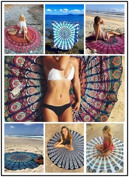 Round Mandala Tapestry Gobelins Indian Tapestry Beach Towel Block BedSheet Wall Sofa Blanket TableCloth Hanging Chiffon Handmade
Round Mandala Tapestry Gobelins Indian Tapestry Beach Towel Block BedSheet Wall Sofa Blanket TableCloth Hanging Chiffon Handmade