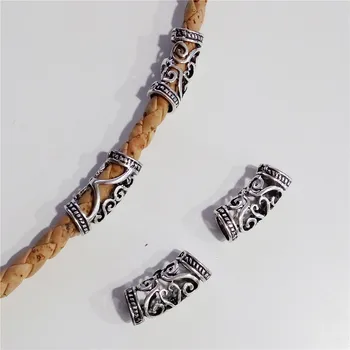 10 Pcs for 5/6mm round leather Antique sliver tube jewelry supplies jewelry finding D-5-5-57
10 Pcs for 5/6mm round leather Antique sliver tube jewelry supplies jewelry finding D-5-5-57