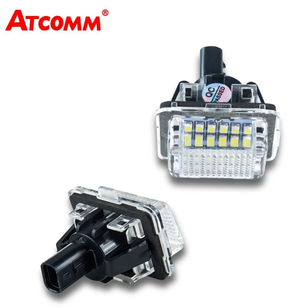 ATcomm 2Pcs Error Free LED Car License Plate Light 12V 6500K Auto Number Plate Lamp For Mercedes Benz W204 W221 W212 W216 W207
ATcomm 2Pcs Error Free LED Car License Plate Light 12V 6500K Auto Number Plate Lamp For Mercedes Benz W204 W221 W212 W216 W207