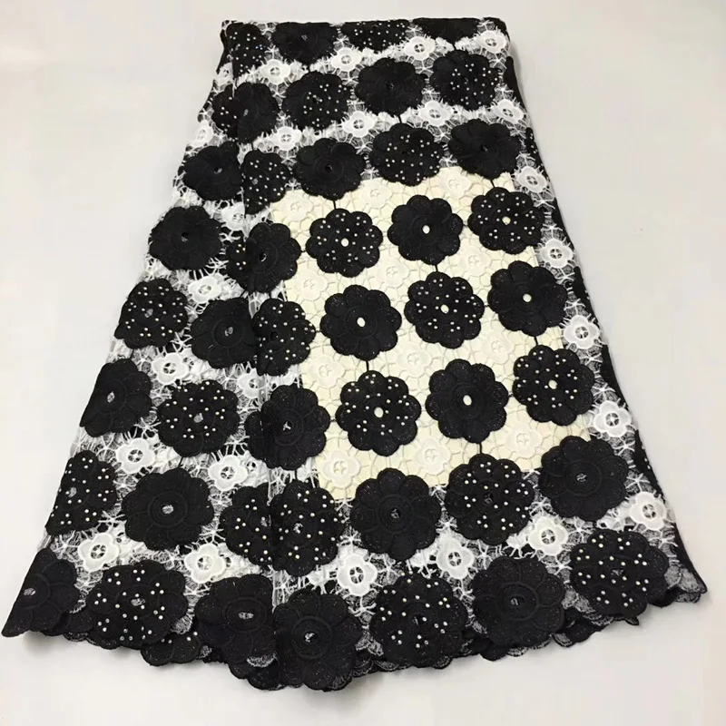 Free shipping (5yards/pc) black white African guipure lace fabric 2019 latest African cord lace fabric high quality WLE07
Free shipping (5yards/pc) black white African guipure lace fabric 2019 latest African cord lace fabric high quality WLE07