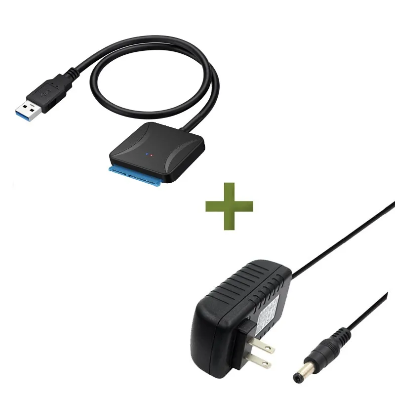 USB 3.0 to SATA hard disk adapter for 3.5 inch HDD 2.5 inch SSD hard disk with 12V 2A AC DC power
USB 3.0 to SATA hard disk adapter for 3.5 inch HDD 2.5 inch SSD hard disk with 12V 2A AC DC power
