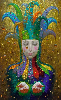 Modern handmade painting girl portrait on oil canvas for home decor and wallpaper, gallery
Modern handmade painting girl portrait on oil canvas for home decor and wallpaper, gallery