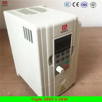 DEMA D5M Series 1.5KW Triple Phase 380V Input AC Drive Frequency Inverter AC Frequency Converter/Speed Controller For Motor
DEMA D5M Series 1.5KW Triple Phase 380V Input AC Drive Frequency Inverter AC Frequency Converter/Speed Controller For Motor