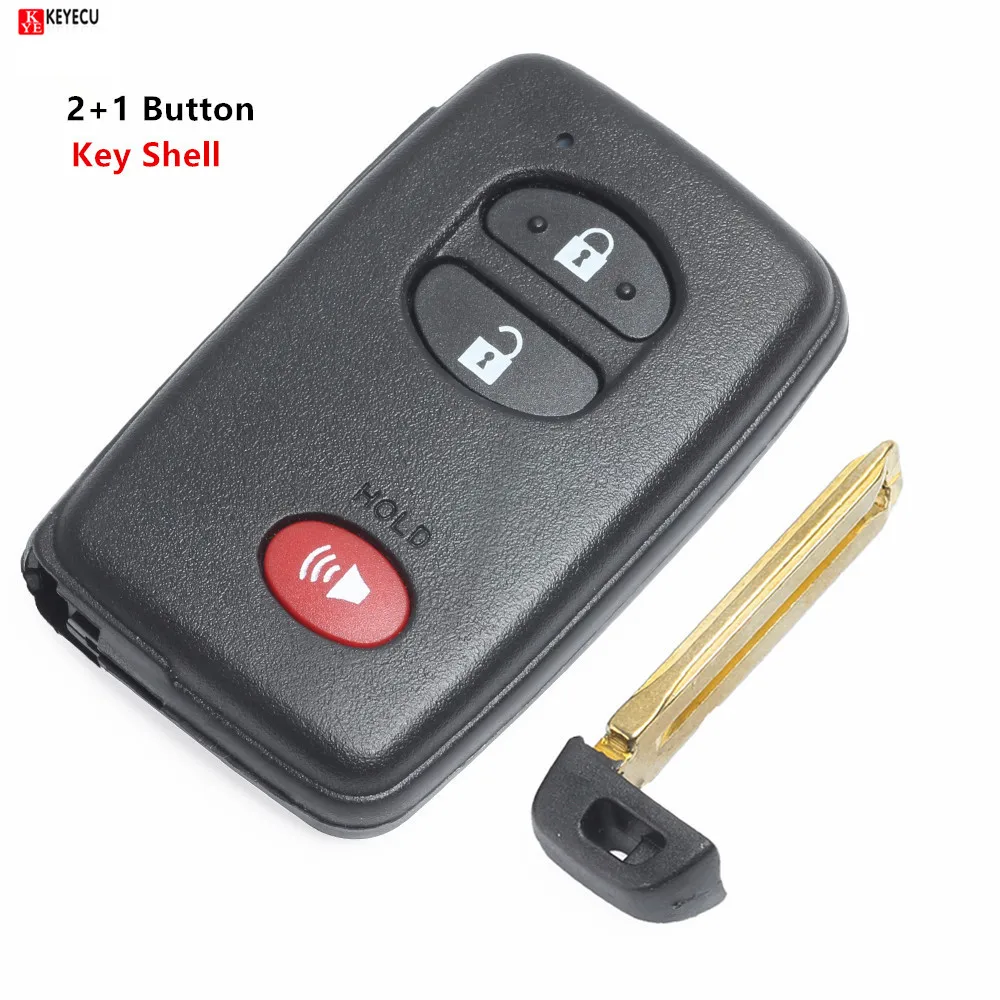 Keyecu New Smart Remote Key Shell Case Fob 2+1Button for TOYOTA Land Cruiser 2009-2013 4Runner 2010-2013 Prius/Prius V 2012-2013
Keyecu New Smart Remote Key Shell Case Fob 2+1Button for TOYOTA Land Cruiser 2009-2013 4Runner 2010-2013 Prius/Prius V 2012-2013