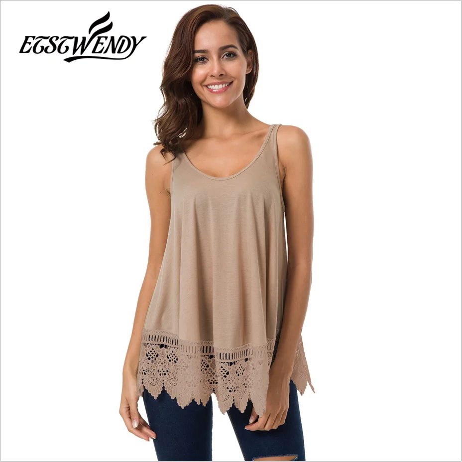 Summer 2019 Casual Women T-Shirt O-Neck Sleeveless Lace Long T-Shirt Elegant Women Shirt Fashion Streetwear Solid Women Sexy Top
Summer 2019 Casual Women T-Shirt O-Neck Sleeveless Lace Long T-Shirt Elegant Women Shirt Fashion Streetwear Solid Women Sexy Top