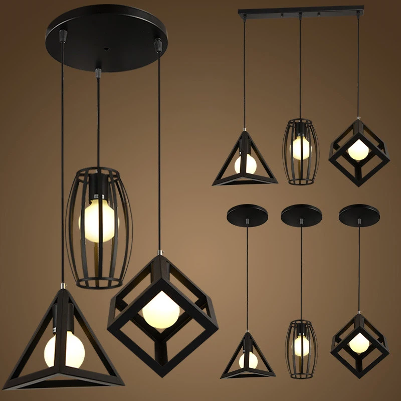 LED lights Retro indoor lighting Vintage pendant light kinds iron cage lampshade warehouse style light fixture
LED lights Retro indoor lighting Vintage pendant light kinds iron cage lampshade warehouse style light fixture