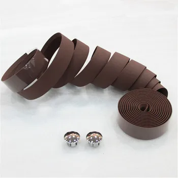 1 Pair 2018 New Bike Sports Bicycle Cycling Handlebar Tape Anti-Slip Earthquake Brown + 2 Bar Plug Free Shipping
1 Pair 2018 New Bike Sports Bicycle Cycling Handlebar Tape Anti-Slip Earthquake Brown + 2 Bar Plug Free Shipping