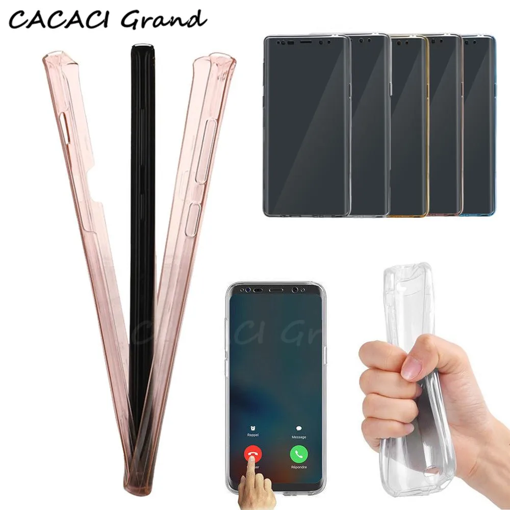 360 Degree Full Clear Soft Case Cover for Samsung S10 Plus S10e A10 A20 A30 A50 A40 M10 A40S J6 J4 PLUS A6 A7 2018 A9 2019 etui
360 Degree Full Clear Soft Case Cover for Samsung S10 Plus S10e A10 A20 A30 A50 A40 M10 A40S J6 J4 PLUS A6 A7 2018 A9 2019 etui