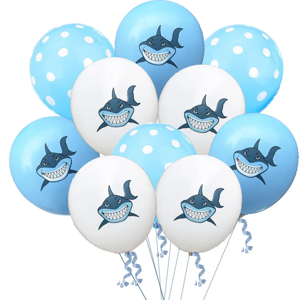 10pcs Blue Shark Latex Balloons Ocean Theme Party Boy Birthday Party Decorations Children's Day Golobs Inflatable Toys 12inch
10pcs Blue Shark Latex Balloons Ocean Theme Party Boy Birthday Party Decorations Children's Day Golobs Inflatable Toys 12inch