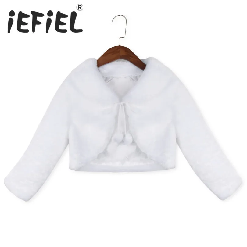 Spring White/Ivory Child Kids Girls Wedding Coat Faux Fur Long Sleeve Evening Bridesmaid Birthday Flower Party Dress Shrug Coa
Spring White/Ivory Child Kids Girls Wedding Coat Faux Fur Long Sleeve Evening Bridesmaid Birthday Flower Party Dress Shrug Coa