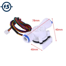 DC 5-24V Multi-Function Flowmeter 3/8" Water Flow Sensor Hall Sensor G3/8 TDS 0.35MPa Flowmeter Counter 0.3-10L/min
DC 5-24V Multi-Function Flowmeter 3/8" Water Flow Sensor Hall Sensor G3/8 TDS 0.35MPa Flowmeter Counter 0.3-10L/min