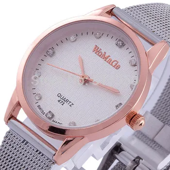 New WOMAGE New Silver Full Stainless Steel Women Fashion Luxury Ladies Watches Famous Top Brand Clock Female Wrist Watch
New WOMAGE New Silver Full Stainless Steel Women Fashion Luxury Ladies Watches Famous Top Brand Clock Female Wrist Watch