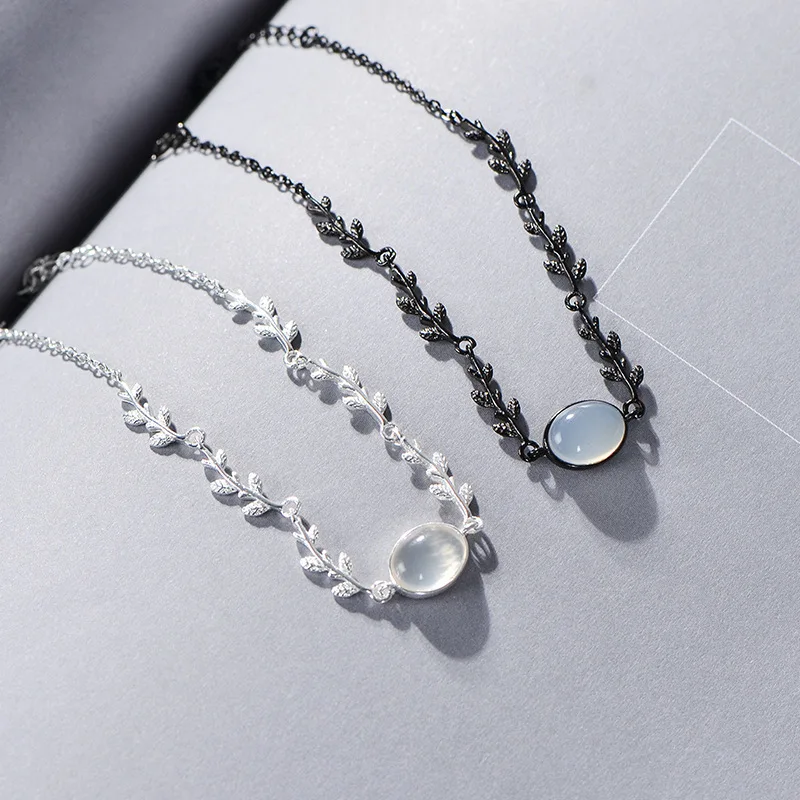 Ruifan Wholesale Leaf/Leaves Silver/Black 925 Sterling Silver Female Bracelet White Agate Bracelets for Women Jewelry YBR140
Ruifan Wholesale Leaf/Leaves Silver/Black 925 Sterling Silver Female Bracelet White Agate Bracelets for Women Jewelry YBR140