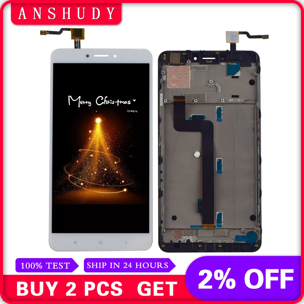 For Xiaomi Mi Max 2 Max2 LCD Display Panel Module + Touch Screen Digitizer Sensor Assembly With Frame 
For Xiaomi Mi Max 2 Max2 LCD Display Panel Module + Touch Screen Digitizer Sensor Assembly With Frame