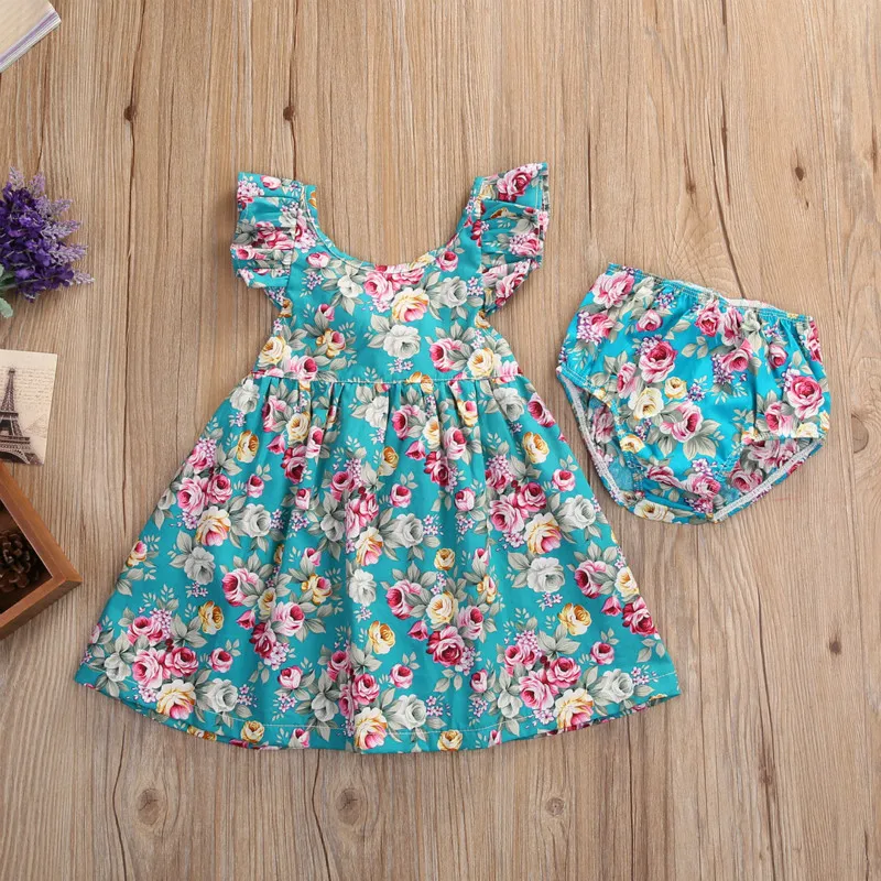 Summer Infant Dress 2pcs/set Suspenders Dress With Underwear Flower Girl Dresses Bodysuit Tutu Dress Jumpsuit
Summer Infant Dress 2pcs/set Suspenders Dress With Underwear Flower Girl Dresses Bodysuit Tutu Dress Jumpsuit