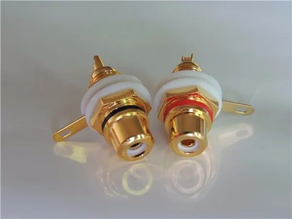 10pcs RCA female Connector Gold plug Audio Terminal Panel Mount Chassis Audio Socket Plug Amplifier nut solder cup
10pcs RCA female Connector Gold plug Audio Terminal Panel Mount Chassis Audio Socket Plug Amplifier nut solder cup