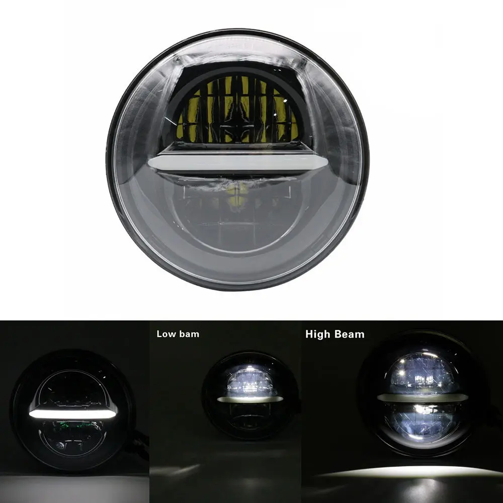 for Sportster 1200 883, Dyna, Softail, Indian Scout, Scout 60, Scout Bobber 5 3/4" 5.75" LED Projector Headlight
for Sportster 1200 883, Dyna, Softail, Indian Scout, Scout 60, Scout Bobber 5 3/4" 5.75" LED Projector Headlight