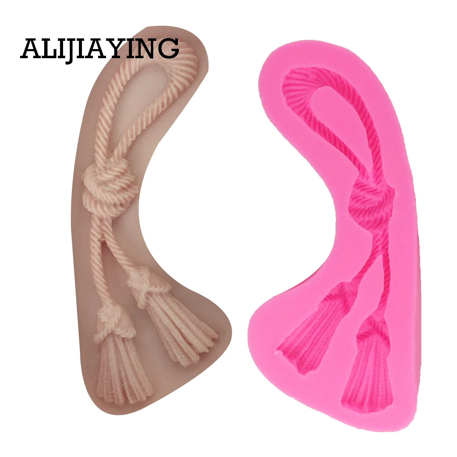 M1329 1PC Curtain Hemp Rope Silicone Mold Fondant Cake Decorating Tools Cake border Lace Moulds Kitchen Accessories
M1329 1PC Curtain Hemp Rope Silicone Mold Fondant Cake Decorating Tools Cake border Lace Moulds Kitchen Accessories