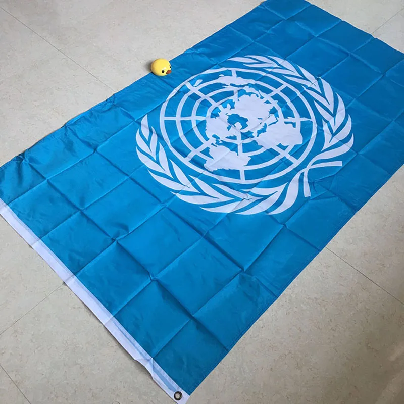world flying natioal UN flag hundred percent polyester printed United Nations flags and banners 3*5ft decoration outlast banner
world flying natioal UN flag hundred percent polyester printed United Nations flags and banners 3*5ft decoration outlast banner