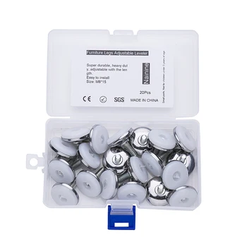 20Pcs/box M6*15 Furniture Table Chair Screw Cabinet Adjustable Balance Leg Feet Glide Slide Leveler Base Bolt Screw
20Pcs/box M6*15 Furniture Table Chair Screw Cabinet Adjustable Balance Leg Feet Glide Slide Leveler Base Bolt Screw