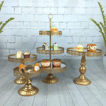 4pcs Crystal cake stand set mirror& metal surface face fondant cupcake sweet table candy bar table decorating
4pcs Crystal cake stand set mirror& metal surface face fondant cupcake sweet table candy bar table decorating