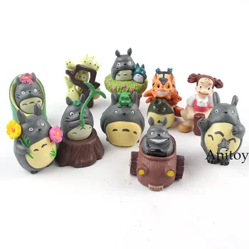 Figures Anime My Neighbor Totoro Cat Bus Mei Mini Totoro Figures PVC Miyazaki Figure Collectible Model Toys Doll 10pcs/set
Figures Anime My Neighbor Totoro Cat Bus Mei Mini Totoro Figures PVC Miyazaki Figure Collectible Model Toys Doll 10pcs/set