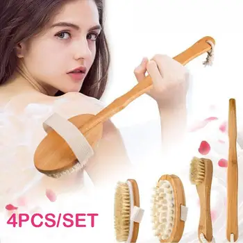 Body Dry Brush Natural Boar Bristle Organic Dry Skin Body Brush Bamboo Wet Back Shower Brushes Exfoliating Bathing Brush
Body Dry Brush Natural Boar Bristle Organic Dry Skin Body Brush Bamboo Wet Back Shower Brushes Exfoliating Bathing Brush