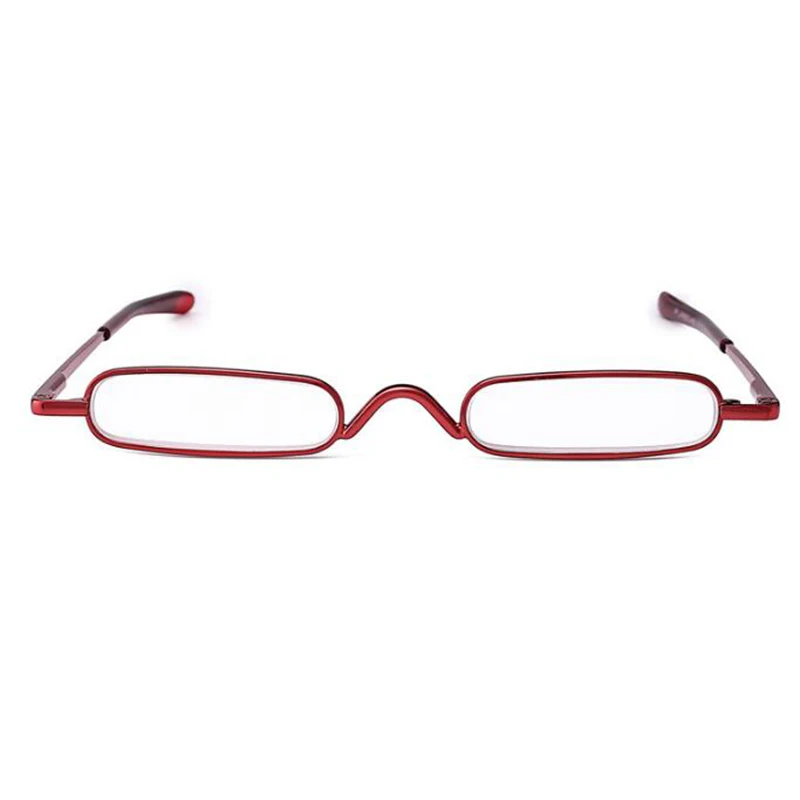 Мини ультра светильник стеклянные линзы тонкие очки для чтения женщин и мужчин