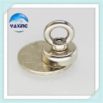 3kg Pulling Lifting Magnet 1PCS Dia16mm Neodymium Iron Boron Strong Magne with Circular Eyebolt Ring Magnets For Salvage Tool
3kg Pulling Lifting Magnet 1PCS Dia16mm Neodymium Iron Boron Strong Magne with Circular Eyebolt Ring Magnets For Salvage Tool