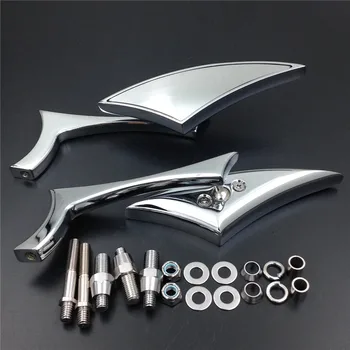 Afetermarket motorcycle mirror Chrome Blade Mini mirror for harley yamaha Honda Rebel Shadow 600 750 VTX 1300 1800 spirit 1100
Afetermarket motorcycle mirror Chrome Blade Mini mirror for harley yamaha Honda Rebel Shadow 600 750 VTX 1300 1800 spirit 1100