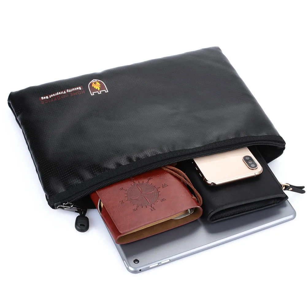 Fireproof Anti Fire File Pouch Money Durable File Envelope Double-Sided Business Fireproof Document Bag Valuables
Fireproof Anti Fire File Pouch Money Durable File Envelope Double-Sided Business Fireproof Document Bag Valuables