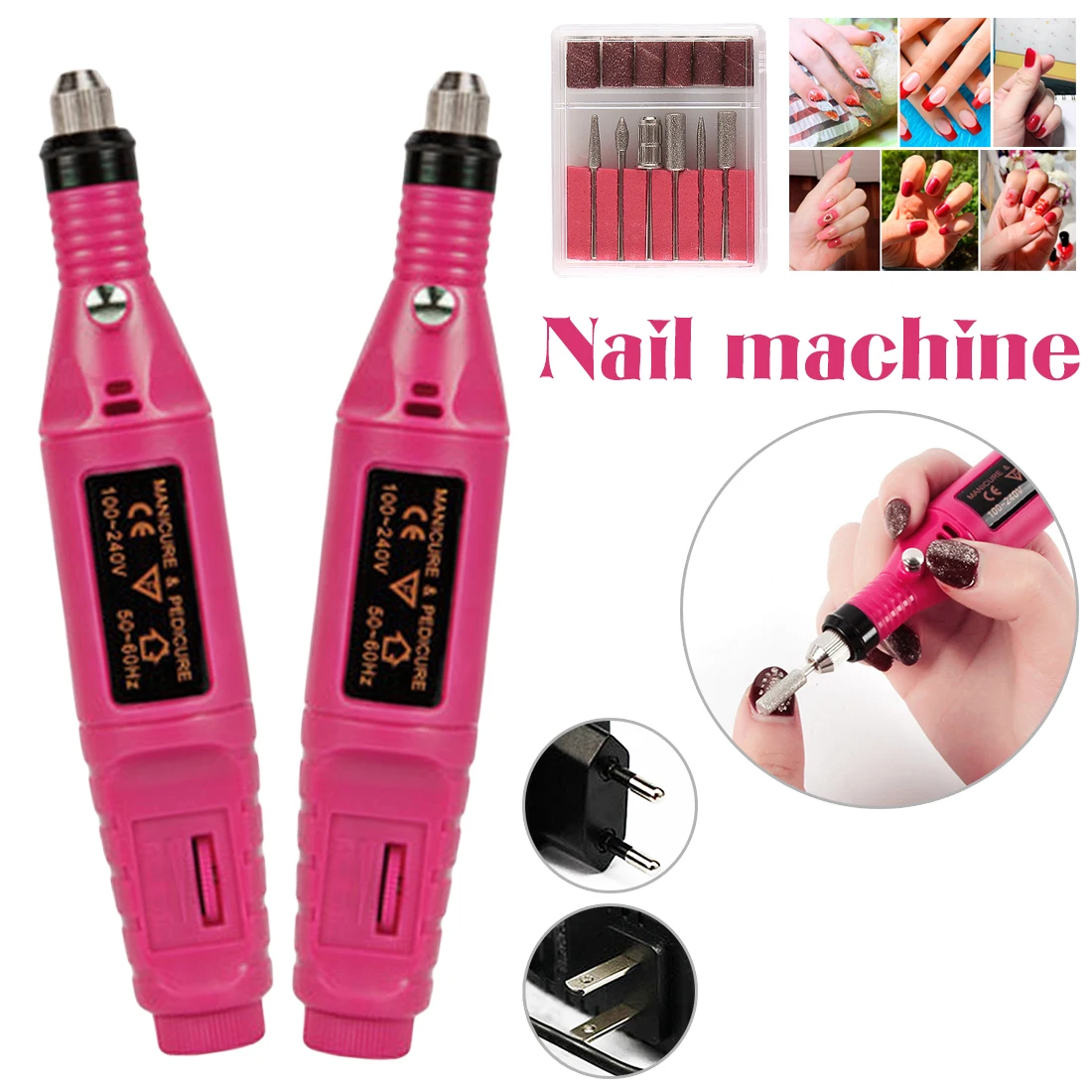 Electric armor professional electric manicure machine nail polisher pen manicure fake nail piece polishing bit polishing set
Electric armor professional electric manicure machine nail polisher pen manicure fake nail piece polishing bit polishing set