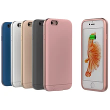 Portable Slim Rechargeable External Battery Case Power Bank Charger for iPhone 6s 6 Plus 3500mAh Charger Case Powered Backup