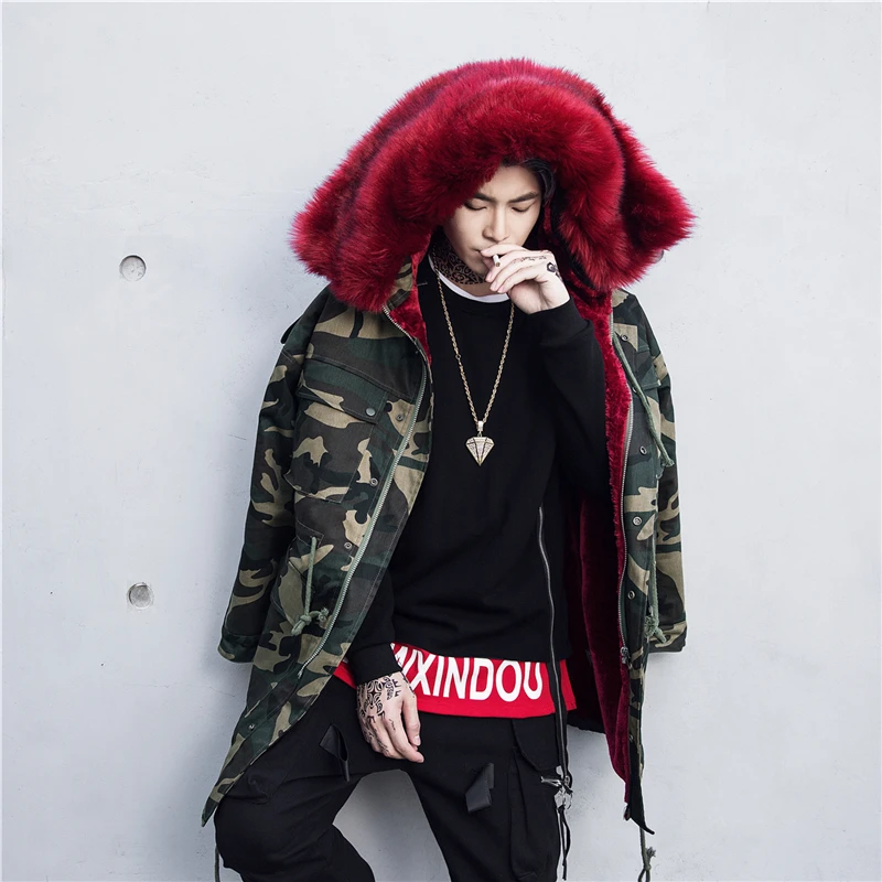 Fashion Winter Camouflage Jacket Men Warm Coat Fashion Casual Parka Medium-Long Thickening Coat Men For Winter US Size S-XXL
Fashion Winter Camouflage Jacket Men Warm Coat Fashion Casual Parka Medium-Long Thickening Coat Men For Winter US Size S-XXL