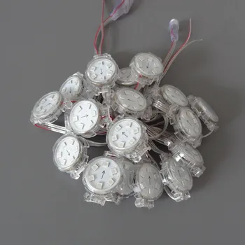 DC24V 5050 SMD RGB 6 LEDS diameter 40mm SM16703 LED Module,Full Color Digital RGB LED Pixel point light transparent cover IP68
DC24V 5050 SMD RGB 6 LEDS diameter 40mm SM16703 LED Module,Full Color Digital RGB LED Pixel point light transparent cover IP68