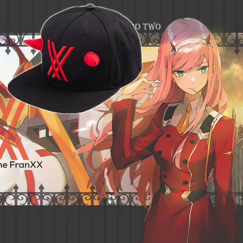 Anime darling in the franxx hat Cosplay prop Accessories Zero Two 02 Adjustable Baseball Caps
Anime darling in the franxx hat Cosplay prop Accessories Zero Two 02 Adjustable Baseball Caps