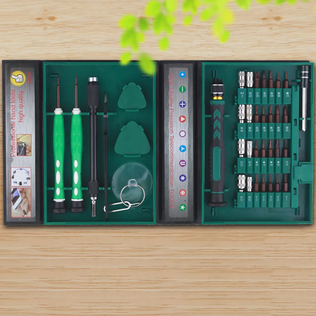 Precision Repair Tools Kit S2 Alloy Steel Material Tool 38 in 1 Screwdriver Set for Cell Phone iPhone for Notebook
Precision Repair Tools Kit S2 Alloy Steel Material Tool 38 in 1 Screwdriver Set for Cell Phone iPhone for Notebook