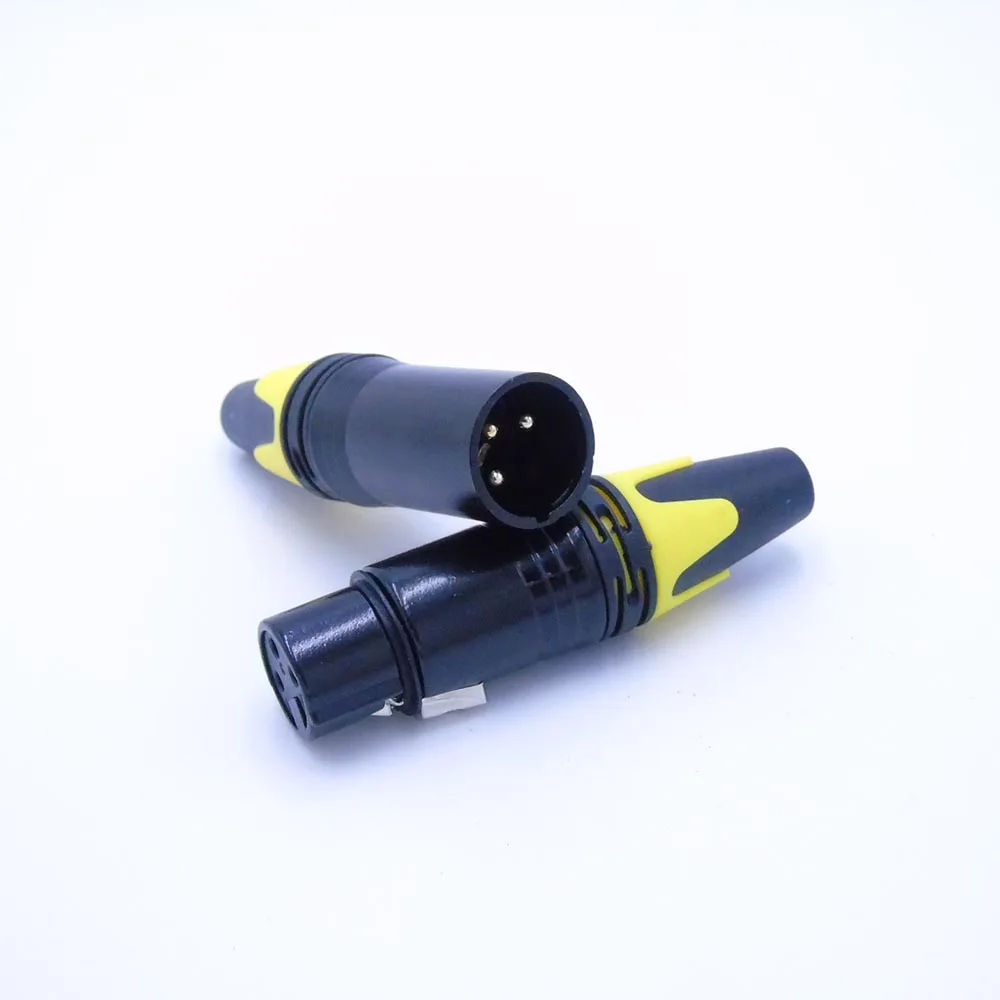 High quality 50Pcs/lot xlr connector audio plug microphone plug with 25PCS NC3MXX & 25PCS NC3FXX 3pin gold plated yellow color
High quality 50Pcs/lot xlr connector audio plug microphone plug with 25PCS NC3MXX & 25PCS NC3FXX 3pin gold plated yellow color