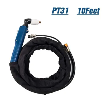 PT-31 LG-40 Plasma Cutter Cutting Torch Gun Completed Fit CUT50D CUT-50 CT-312 CUT40 (3M 10Feet)
PT-31 LG-40 Plasma Cutter Cutting Torch Gun Completed Fit CUT50D CUT-50 CT-312 CUT40 (3M 10Feet)