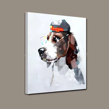 Modern Art Wholesale Good Quality Animal Oil Painting Abstract Dog Wall Pictures Home Decor On Canvas Best Artwork
Modern Art Wholesale Good Quality Animal Oil Painting Abstract Dog Wall Pictures Home Decor On Canvas Best Artwork