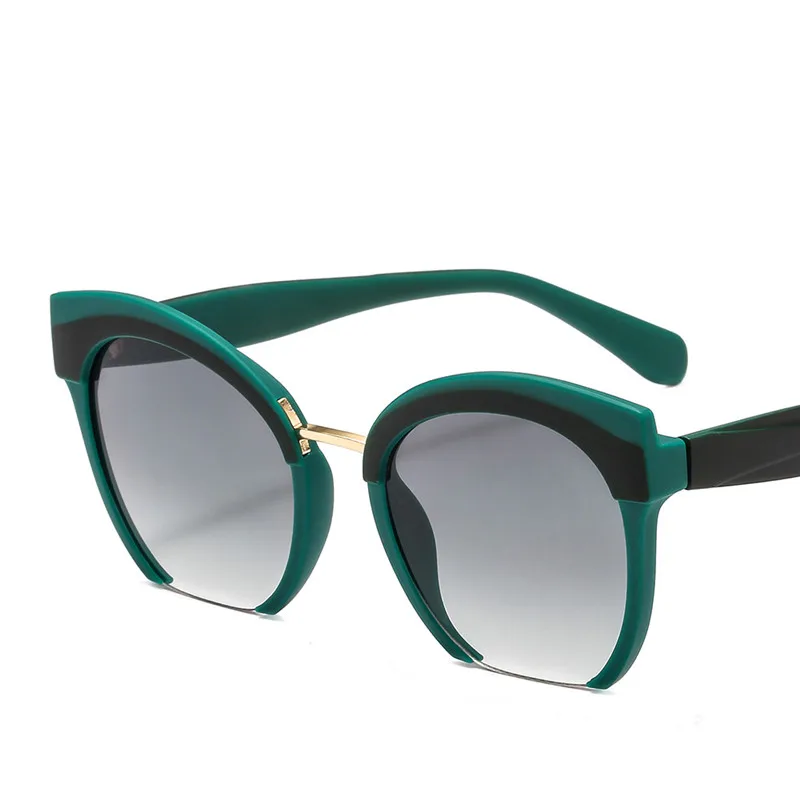 Trendy Colored Half Frame Cat Eye Sunglasses Women Brand High Quality Eyeglasses Street Beat Shopping Oculos De Sol Gafas UV400
Trendy Colored Half Frame Cat Eye Sunglasses Women Brand High Quality Eyeglasses Street Beat Shopping Oculos De Sol Gafas UV400