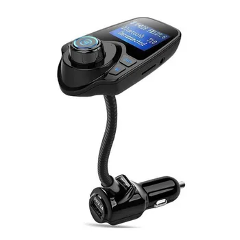 FM Transmitter Bluetooth Wireless Radio Adapter Audio Receiver Stereo Music Tuner Modulator Car Kit with USB Charger Hands Free
FM Transmitter Bluetooth Wireless Radio Adapter Audio Receiver Stereo Music Tuner Modulator Car Kit with USB Charger Hands Free
