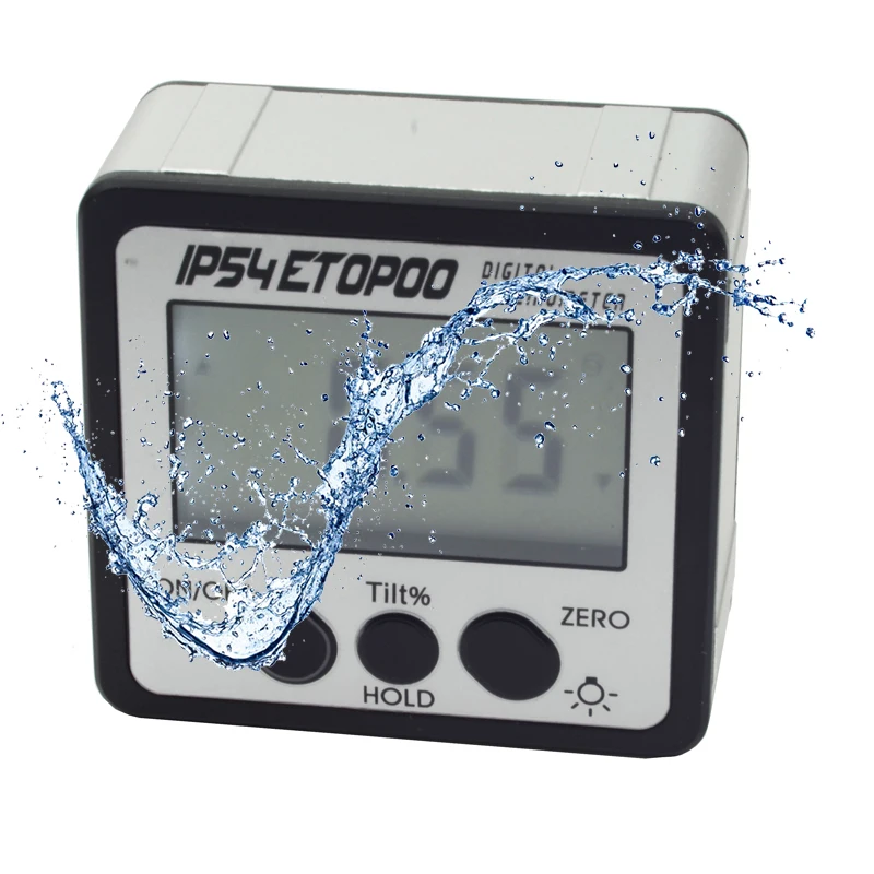 Magnetic Angle Finder Angle Gauge Protractor Inclinometer Clinometer hold function Bevel Box with Digital LCD backlight
Magnetic Angle Finder Angle Gauge Protractor Inclinometer Clinometer hold function Bevel Box with Digital LCD backlight