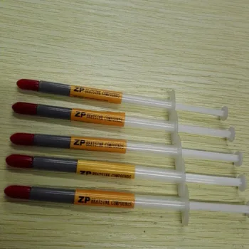 5PCS Syringe Grey Silicone Thermal paste Grease Heatsink Compound Paste CPU GPU VGA 5pcs/lot
5PCS Syringe Grey Silicone Thermal paste Grease Heatsink Compound Paste CPU GPU VGA 5pcs/lot