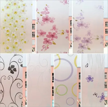 2019 New style Decorative Flower window film Stained Window Glass Film Privacy Protection window stickers for Home decor
2019 New style Decorative Flower window film Stained Window Glass Film Privacy Protection window stickers for Home decor