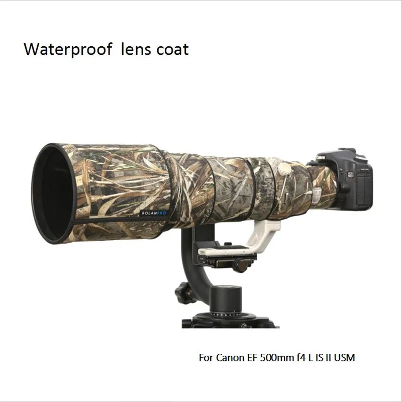 lens coat waterproof camouflage Dedicated to Canon EF 500mm F/4 L IS II USM
lens coat waterproof camouflage Dedicated to Canon EF 500mm F/4 L IS II USM