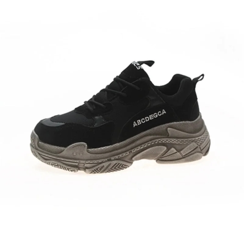 2019 spring new Harajuku thick-soled old fashion belt with mesh breathable wedge with casual shoes.
2019 spring new Harajuku thick-soled old fashion belt with mesh breathable wedge with casual shoes.