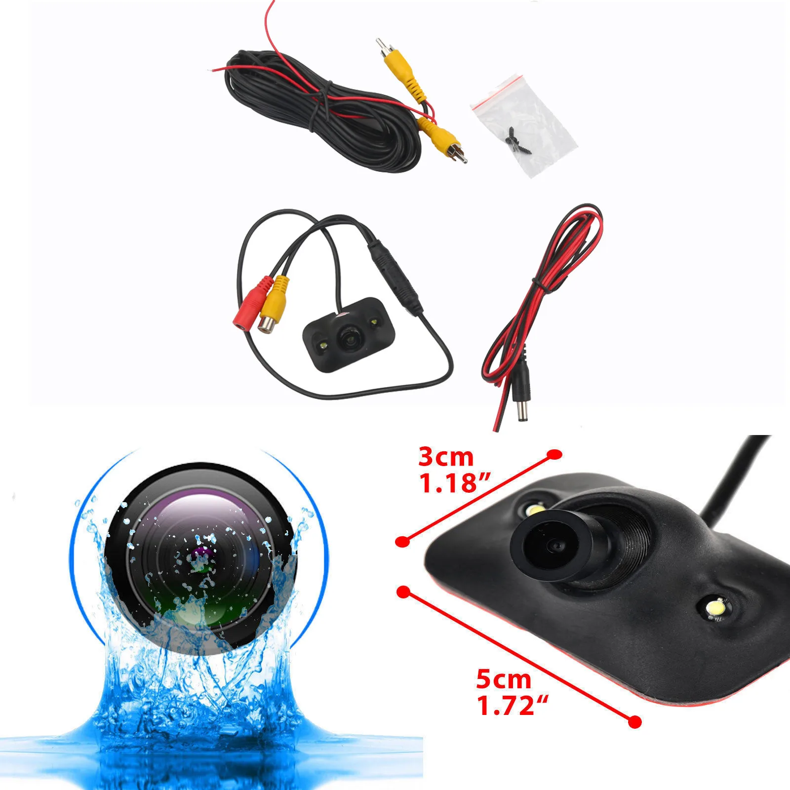 Automotive electronics 170 CMOS Car Rear View Reverse Backup Parking Camera Waterproof Night Vision HD Dropshipping Electronics
Automotive electronics 170 CMOS Car Rear View Reverse Backup Parking Camera Waterproof Night Vision HD Dropshipping Electronics