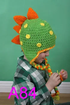 free shipping, 100pcs/lot Cute Handmade crochet Baby boyss cartoon dinosaur hat crochet baby hat Children's cartoon hat
free shipping, 100pcs/lot Cute Handmade crochet Baby boyss cartoon dinosaur hat crochet baby hat Children's cartoon hat